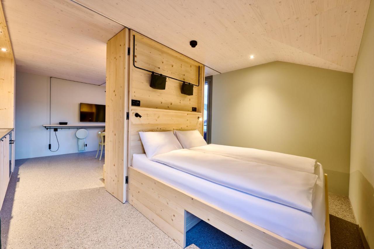 Apart Hotel Adelboden Am Dorfplatz Exteriör bild
