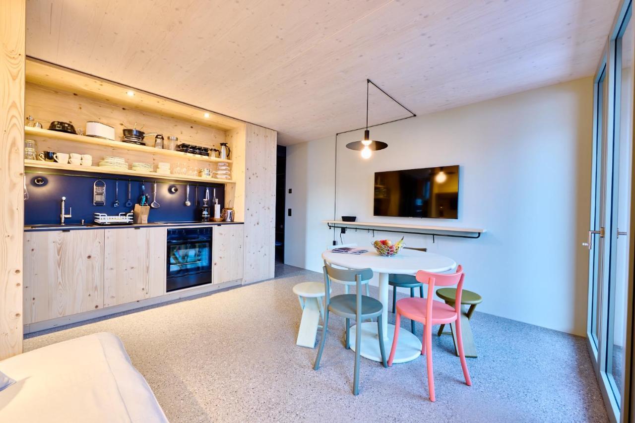 Apart Hotel Adelboden Am Dorfplatz Exteriör bild